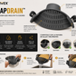 SnapDrain™ | Escurridor Universal de Silicona para Ollas