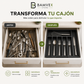 ExpandTray™ | Organizador Ajustable para Cubiertos